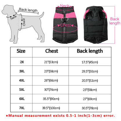 Jackies Jackets Gerronimo Range For Medium/Big Dogs